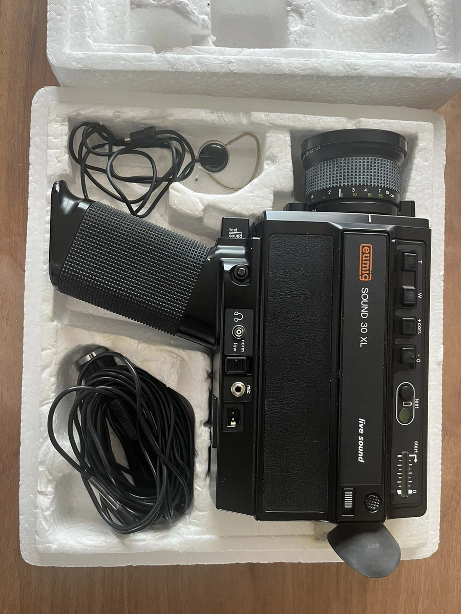 Caméra 8mm Vintage EUMIG S2 – Super 8, état Fonctionnel, Marques D'usage