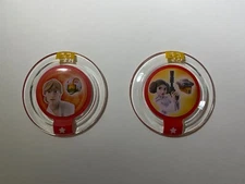 Disney Infinity 3.0 Star Wars Princess Leia + Luke Skywalker Power Discs