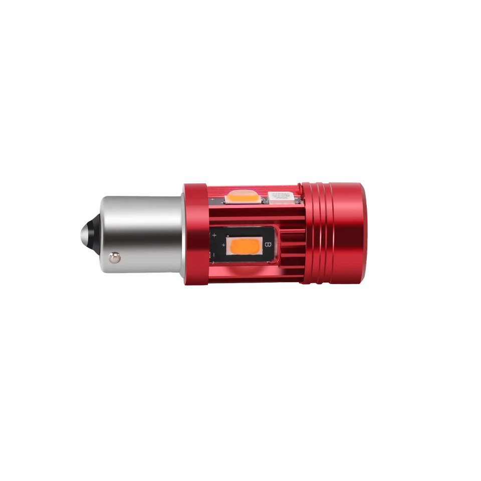 LED REAR Red Plug & Play 1156 CANBUS Turn Signal Lamp,🚫 Resistor/Flasher Relay - Image 4 of 4