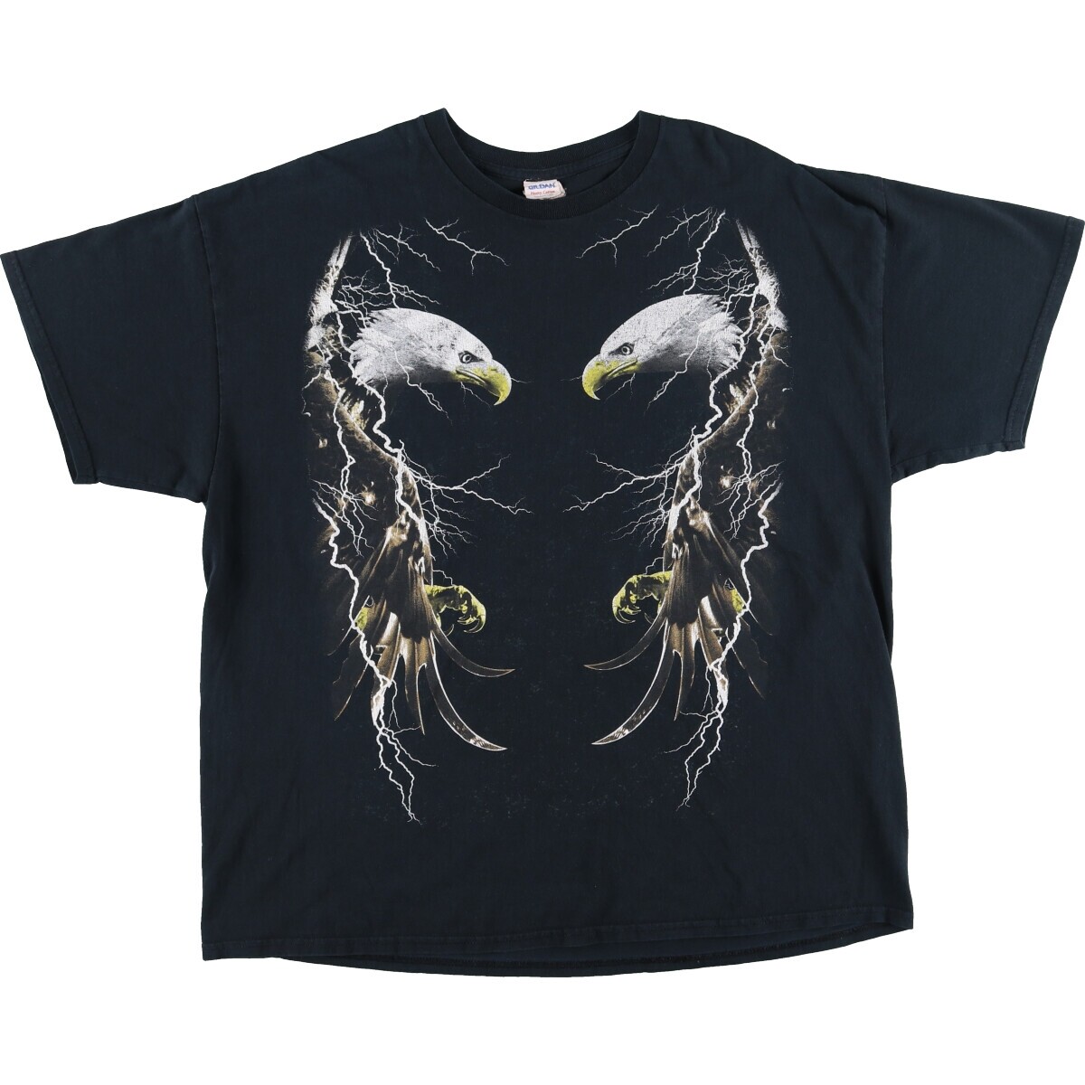 Gildan Eagle Pattern Animal T-shirt Men