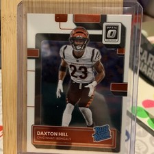 2022 Panini Donruss Optic Football Rated Rookie #257 DAXTON HILL