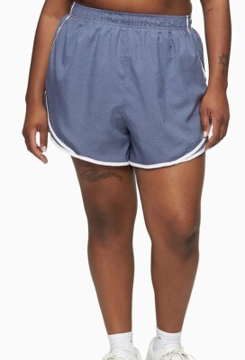 Calvin Klein Performance Plus Size Breathable Perforated Shorts 3X, Gray  #9338