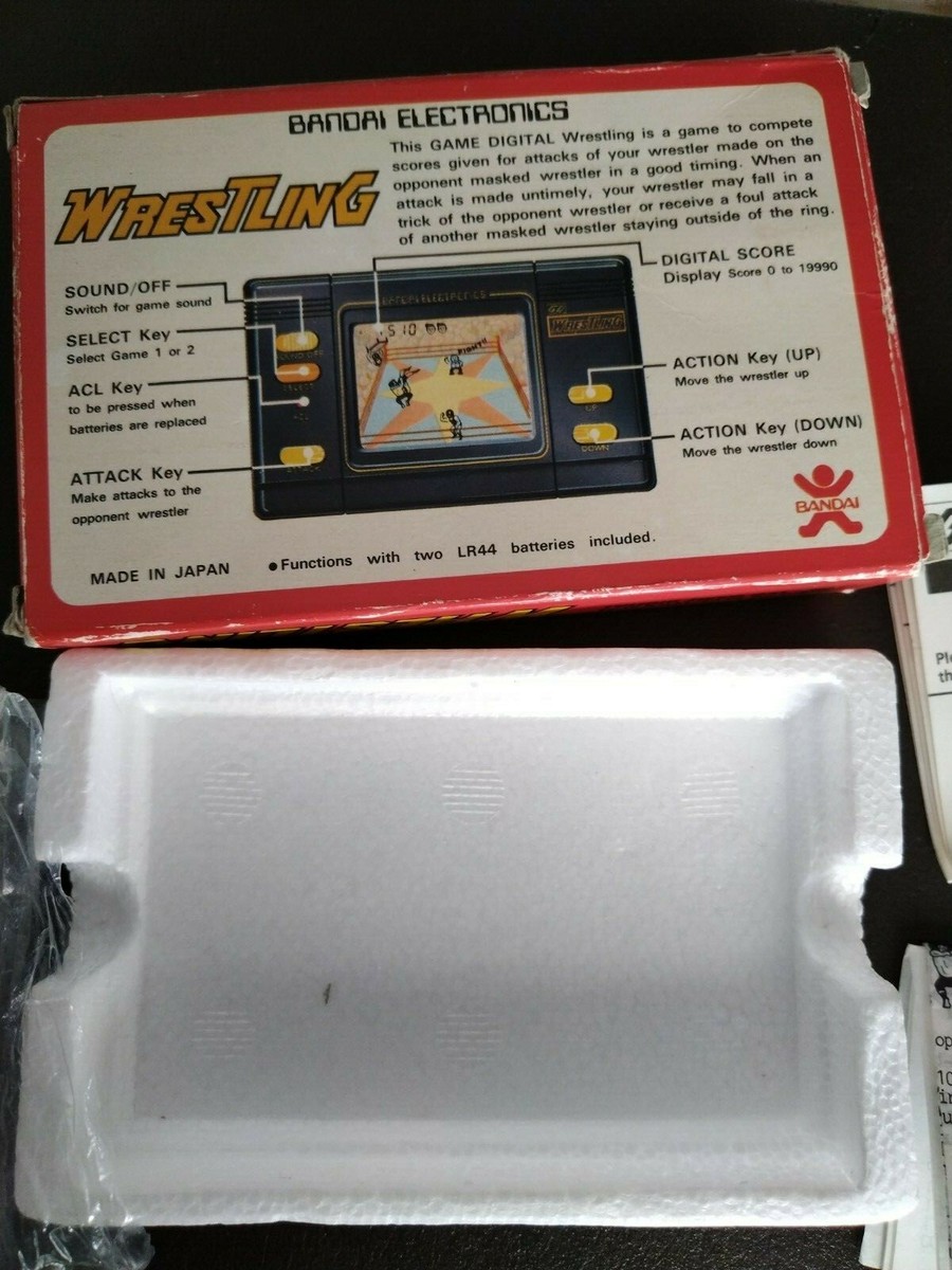 バンダイLCD GAME DIGITAL THEプロレス箱入り VINTAGE RARE