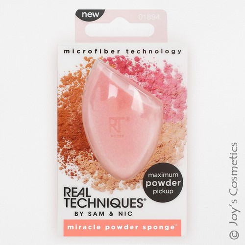1 Real Techniques Miracle Powder Sponge " Rt-1894 " Joy's Produits Cosmétiques - Photo 1 sur 4