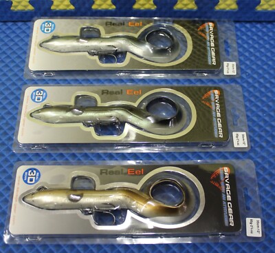 Savage Gear 3D Real Eel 12'' RE-R300- CHOOSE YOUR COLOR!