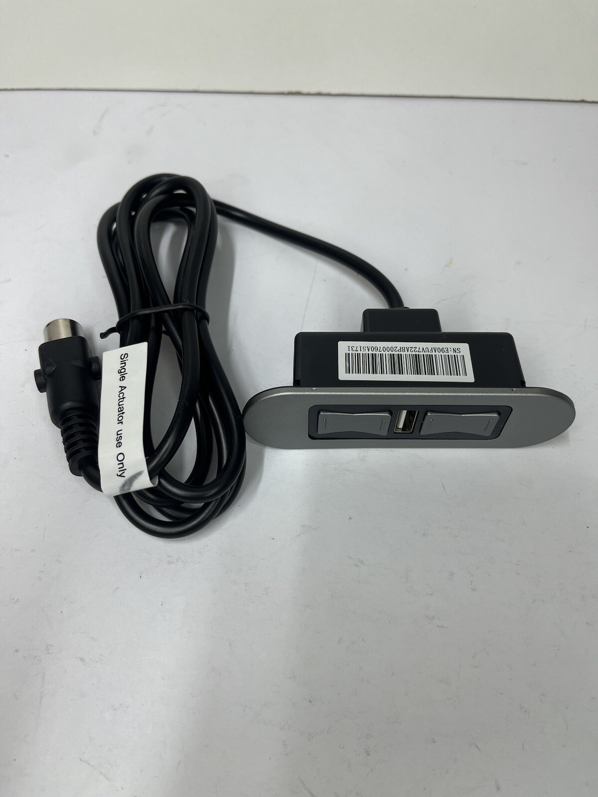 EMoMo HX90AFU Recliner Switch - 2 Button Control With USB Charging Port For Power Chairs