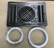 Never Used Dometic Atwood 30259 Black Hydro Furnace Front Grill Kit Directional