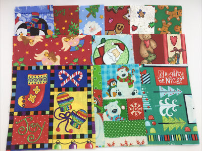 24 PC Christmas 6 Sets 5'' Square 6 Sets 2.5 x10'' Strips (2 Each Design) CSS1064