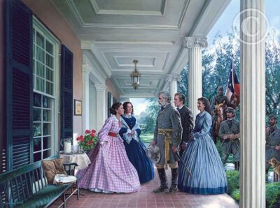The Charming Lucy Buck at Bel Air- John Paul Strain - A.P. Exec Canvas Giclée