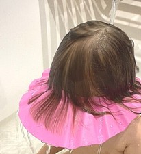 New Baby Children Kids Shower Cap Safe Shampoo Hat Wash Hair Shield adjustable
