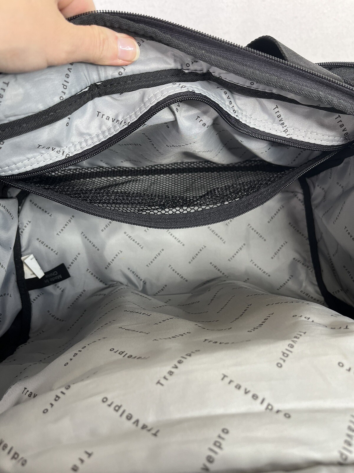 TravelPro Maxlite 16" Under Seat Carry On Black Wheel Rolling Luggage