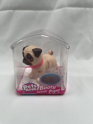 ZURU Pets Alive Booty Shakin' Pups PUG I Walk Waggle Shake Booty NEW