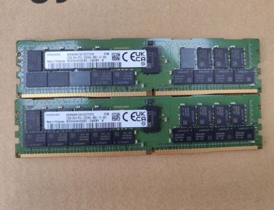 Samsung DDR4 32GB 3200MHz RAM ECC Sever Memory PC4-25600 DIMM 2RX8
