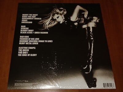 LADY GAGA BORN THIS WAY 2x LP *EU* 2011 GATEFOLD EDITION VINYL 1st