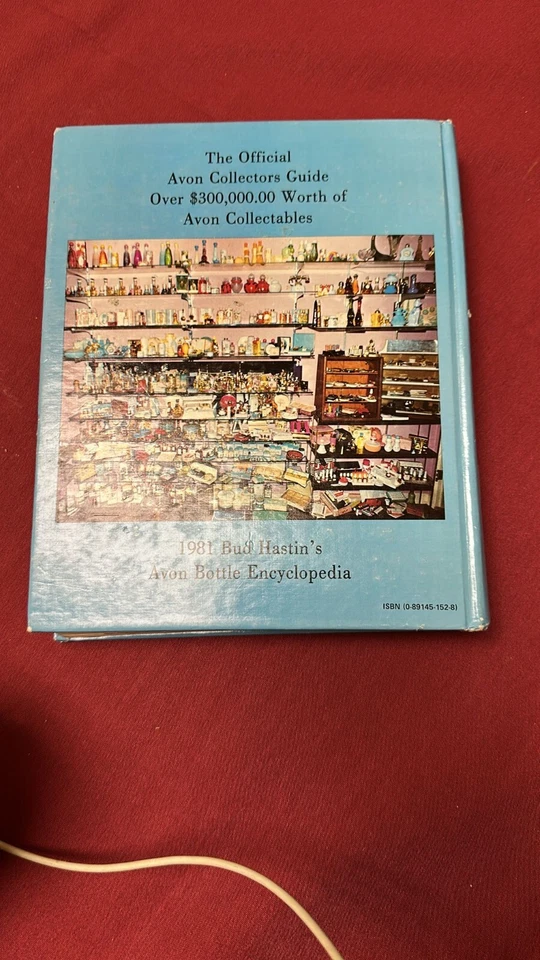 Libro Avon Botella Enciclopedia Guía Tapa Dura Coleccionables Bud Hastins 1981 Foto 3 de 3
