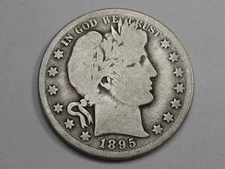 Better Date 1895-o Barber Half Dollar.  #2