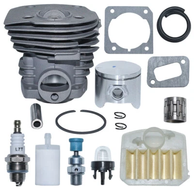 ADEFOL 44mm Kit de piston de cylindre Filtre à air Pour Husqvarna 350 351 503894401 FR