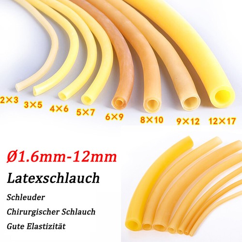Latexschlauch 1 Meter - Lebensmittelqualität, Flexibel Für Wasser & Getränke