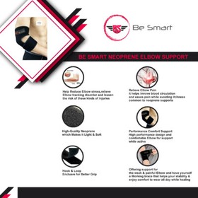 BeSmart Tennis Elbow Support Brace Adjustable Golfers Strap Lateral Pain Syndrom