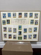 1989 Oakland A's Dream Team framed baseball card set Of 25 Cards Appear Mint
