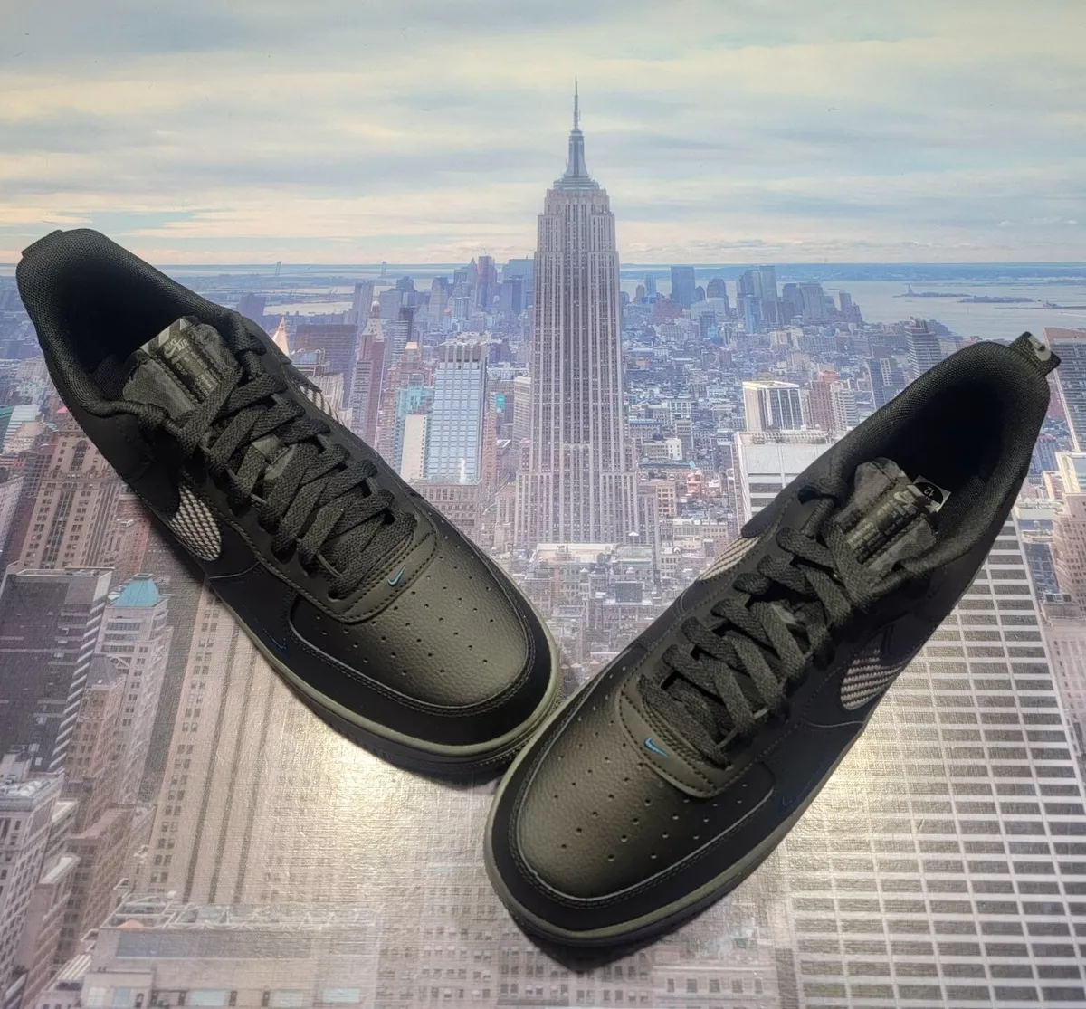 Nike air force 1 black cheap men