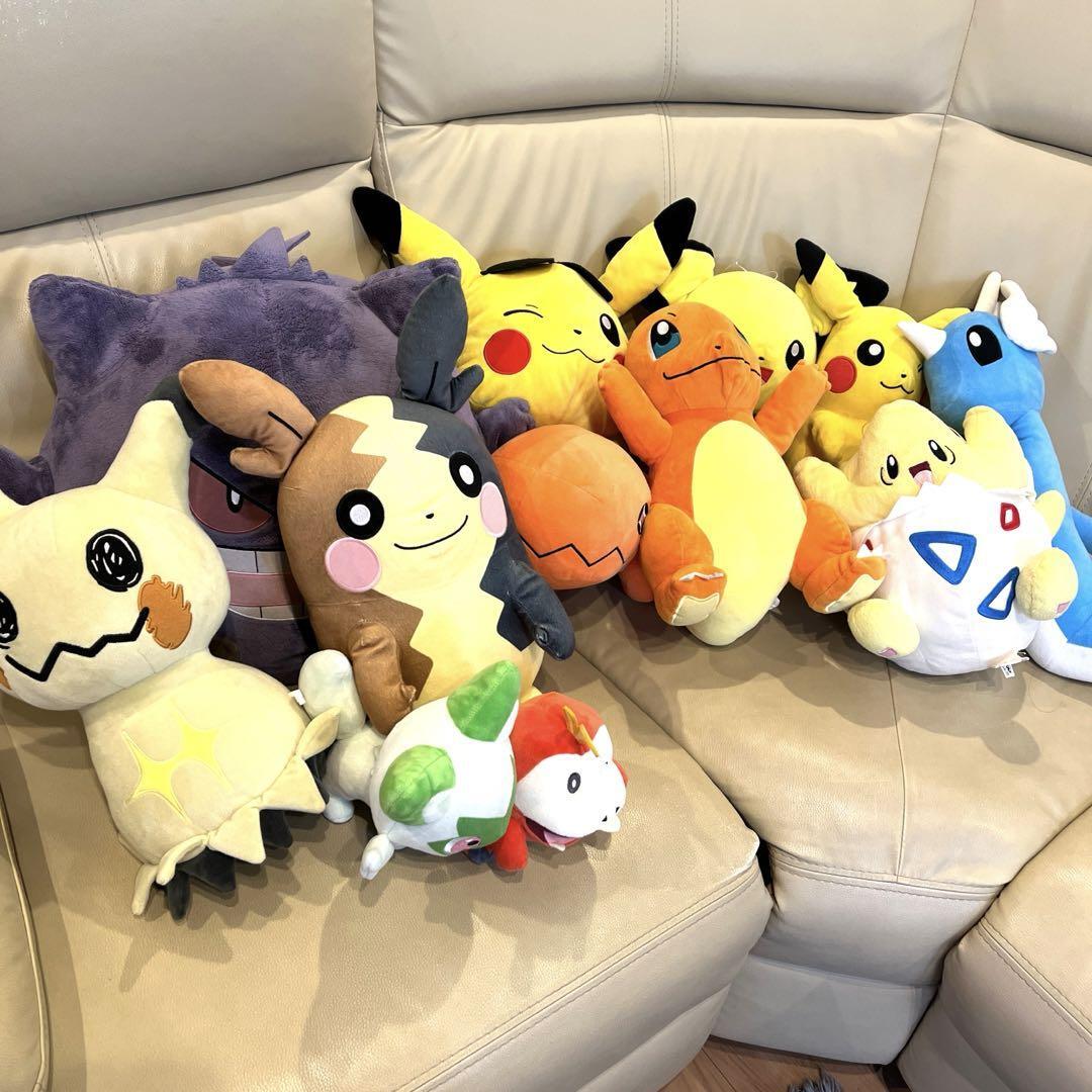Pokemon Plush Bundle Pikachu, Mimikyu, Charmander, Togepi, and