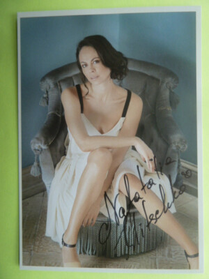 Natalia Klitschko (Model, Ehefrau Vitali Klitschko) - Autogrammkarte