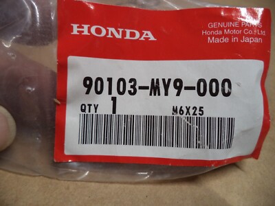 Honda Socket Bolt 8x17 90103-my9-000 for sale online | eBay