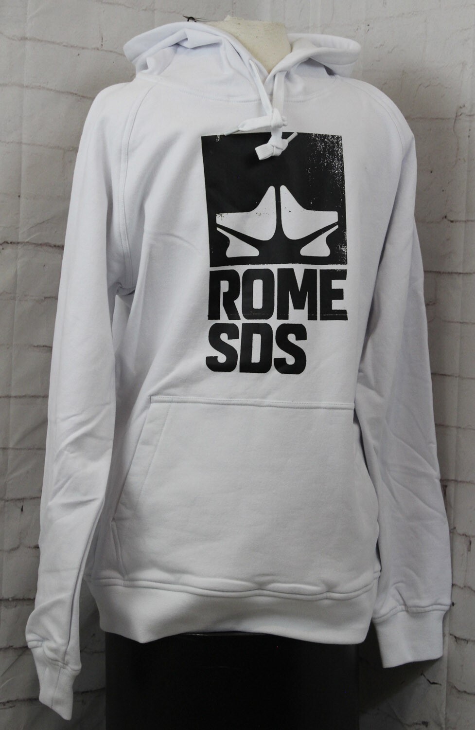 Римский базовый пуловер с капюшоном, толстовка с капюшоном, мужская маленькая, с белым логотипом, Новинка