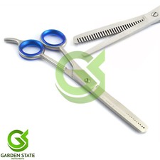6'' Single Edge Thinning Haircut Scissors Finger Rest Barber Texturizing Shears
