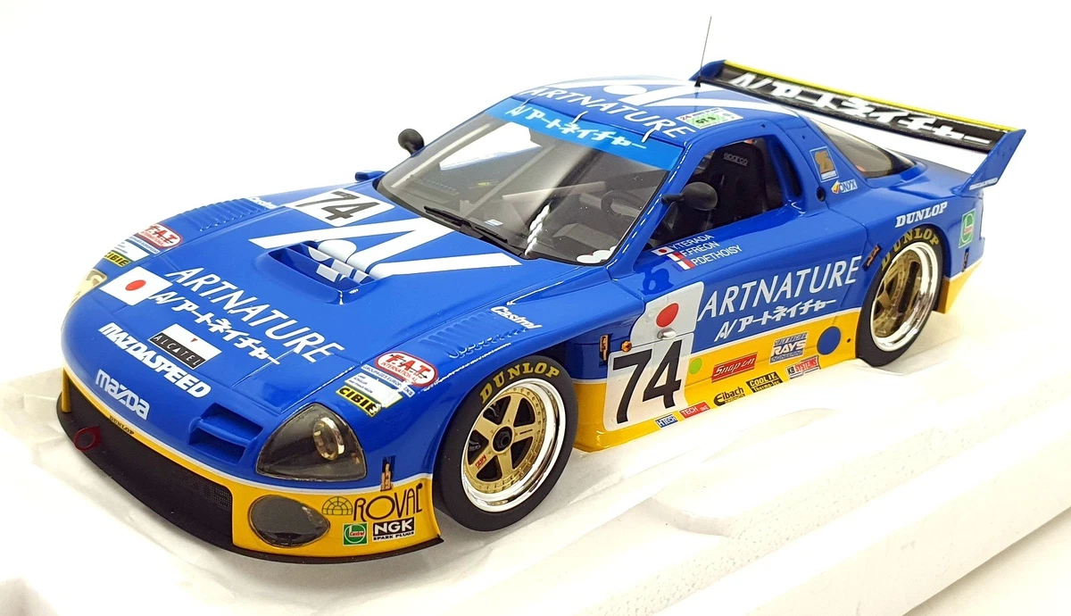 TSM MODEL TSM430190 1/43 Mazda RX-7 #74 1994 Le Mans 24 Hrs Team Artnature Resin