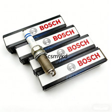4x BOSCH Zündkerzen 0241245673 Für 1.8/2.0 Golf Passat Audi A3 A4 A6 06K905601A