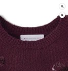 The Children’s Place Toddler Girls Maroon Sequin Pullover Sweater Size 5T — photo 3
