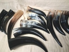 500 ml Medieval Viking Drinking Cow Horn Reenactment Larp Medieval