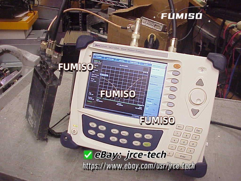 Gencom GC7105A Base Station Analyzer 30MHZ TO 3000MHZ/Spectrum/Sweep/Power Meter