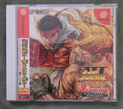 Street Fighter III W Double Impact Dreamcast (Japan Import) (Used) READ