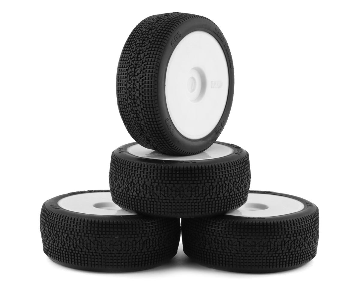 TZO Tires 401 1/8 Buggy Non-Glued Tire Set (White) (4)🌟✨25 Years on eBay! 250,000+ feedback!✨🌟