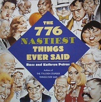 The 776 Nastiest Things Ever Said, Petras, Kathryn