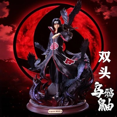 Action Figuren Itachi Uchiha Tsukuyomi Krähen Figur Naruto Anime aus Sammlung  