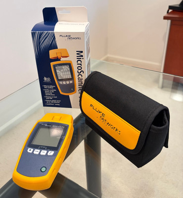 Fluke Networks MicroScanner PoE Network Cable Verifier Tester