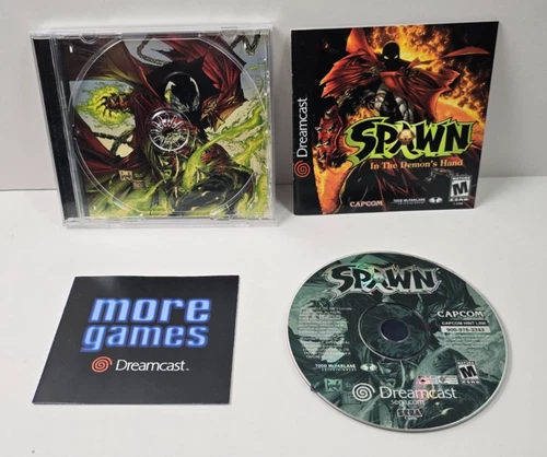 Spawn: In the Demon's Hand -Sega Dreamcast - Complete CIB + Registration Card