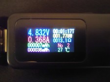 USB Tester Voltmeter Ampmeter Mulitmeter Charge Indicator