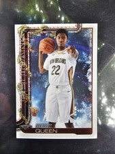 Derik Queen 2025-26 Topps Basketball Holiday New Orleans Pelicans 