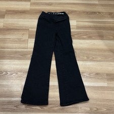 Gap ‘70s Flare High Rise Stretch Black Leggings Pants, Girls Kids Size L (10/12)