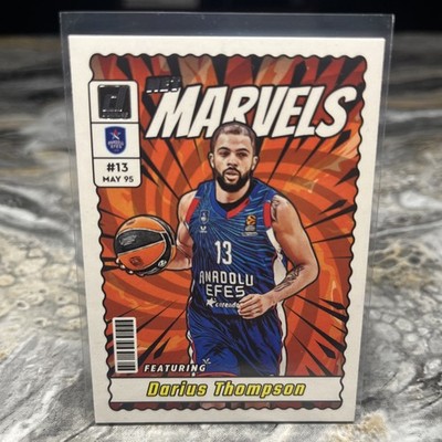 Darius Thompson 2023-24 Panini Donruss EuroLeague - #2 Net Marvels Anadolu Efes