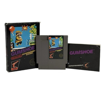 Gumshoe NES Black Box NTSC USA CIB komplett 5 Schrauben getestet funktioniert