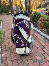 Brand New Woman's PURPLE CALLAWAY "Solaire Gems" Golf Bag w/ Tags - Great Gift 
