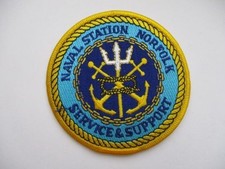 Vereinigte Staaten N Y N Al Station Norfolk N Al Base Service Support Patch...