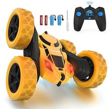 Hamdol Remote Control Stunt Car for Kids, 360  Rotating Double-Sided RC Toy Vehi