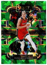 2024 Panini WNBA Select Concourse Green Ice Prizm ELENA DELLE DONNE #1 Mystics
